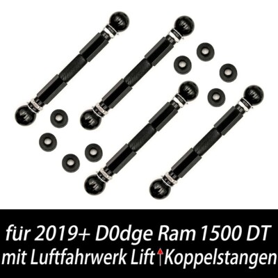 Für 2019+ Dodge RAM 1500 DT Airmatic Luftfahrwerk Quadra-Lift Kit Koppelstangen