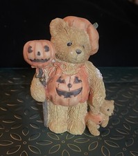 Enesco 1994 Cherished Teddies Breanna  Pumpkin Patch Pals  Priscilla Hillman