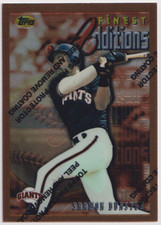 1996 Topps Finest #219/A15 Shawon Dunston San Francisco Giants