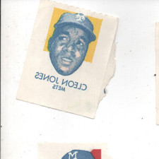 1971 Topps BaseBall Tattoo Cleon JONES - Mets