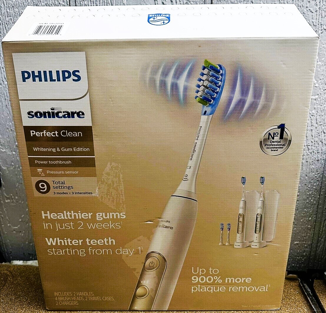 Philips Sonicare ProtectClean 2本セット Philips Sonicare Electric Optimal Clean Toothbrush with