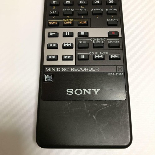 Remote control for SONY MDS-101.501