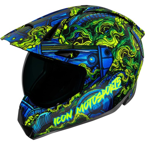 Willy Pete Dual Sport Helmet Blue 