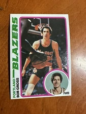 1978-79 Topps Portland Trail Blazers Basketball Card #98 Bob Gross - NM-MT
