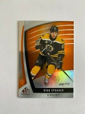 2017-18 SP Game Used Orange Rainbow #18 Ryan Spooner 004/113 - Boston Bruins