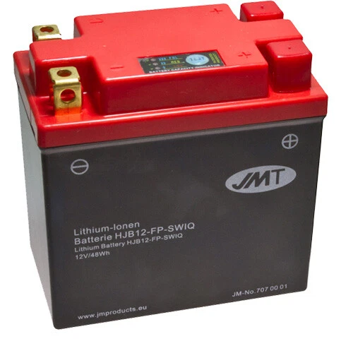 JMT Gel Batterie YT12A-BS Für Suzuki GSF 1250 S Bandit (2007-2010) – 12V 10Ah, Startklar