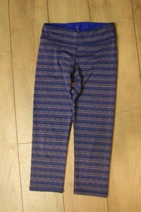 90 Degree girls 3/4 leggings size L(12) GUC