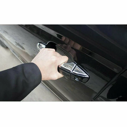 8 stücke Abdeckung Trim Chrom Türschlossabdeckung Türgriff Für Audi A6 C7 12-17 - Bild 8 von 13