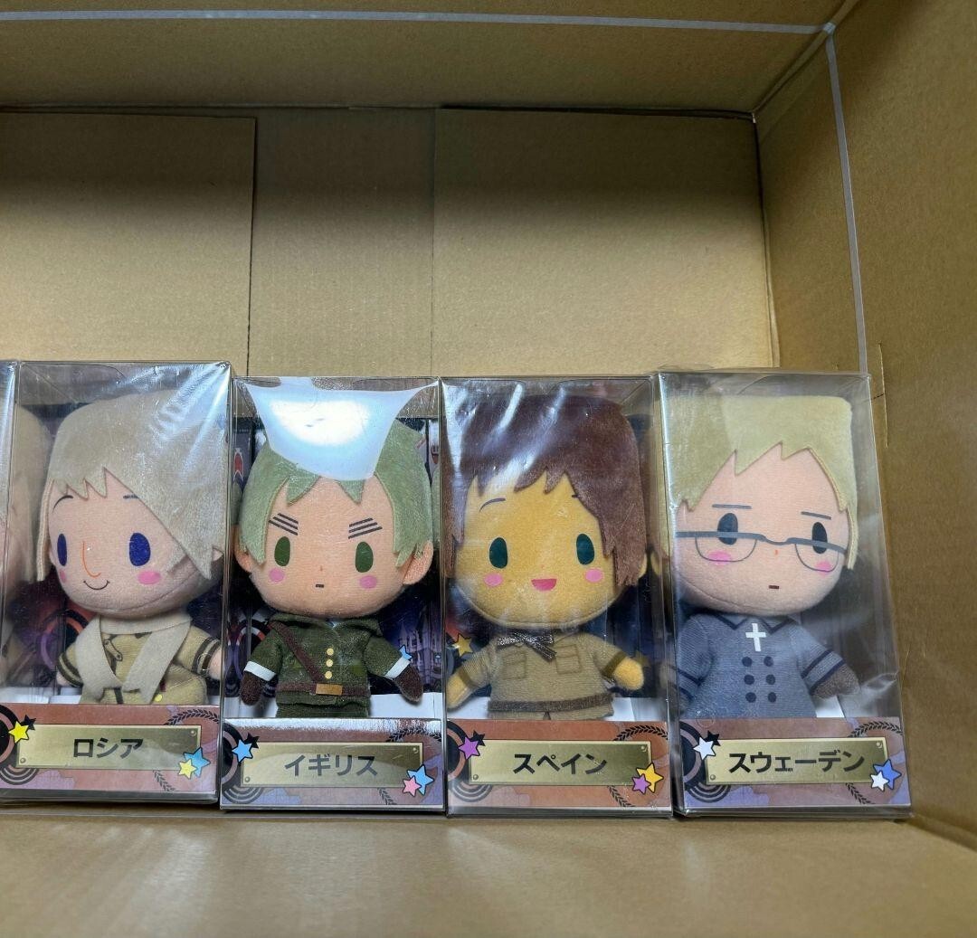 Hetalia Axis Powers Plush Toy Full Complete Rare 19 set NEW | eBay