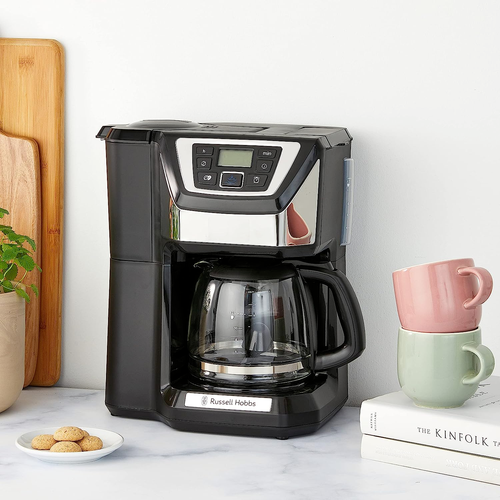 Russell Hobbs Chester Grind and Brew Coffee Machine, Black 22000 for