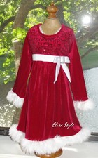 Christmas Holiday "Bonnie Baby" Party baby girl dress in size 24 Months