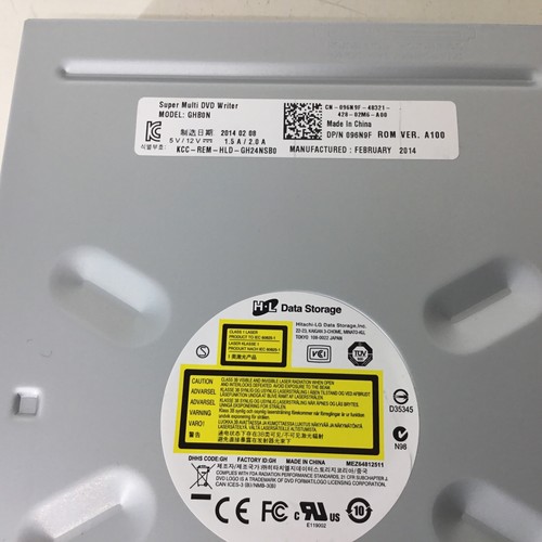 Hitachi-LG SATA Super Multi DVD Writer DVD Drive GHB0N 096N9F 96N9F - Picture 2 of 7