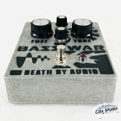 Used Death By Audio Bass War Fuzz Guitar Effects Pedal ♫ | eBay
