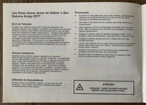 Amiga CD³² - Consumer information, , Commodore - Bild 9 von 9