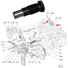 1pc Engine Timing Chain Tensioner For Maserati Quattroporte GT MC GTS 2008-2014