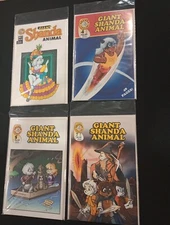 Giant Shanda Animal # 2 4 5 7 Lot Of 4 Mature Vintage