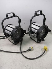 Lot of 2 Altman 1000L Fresnel Stage Studio Light Backlight or Kicker Fixtures