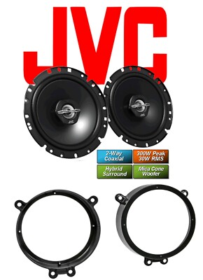JVC Lautsprecher für MERCEDES CLK Coupe C209 2002-2009 Türen vorne 2-Wege