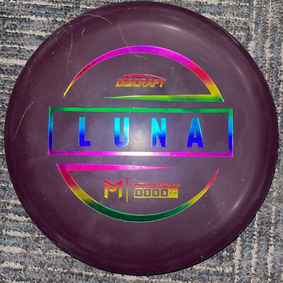 DISCRAFT PAUL MCBETH BLEND PLASTIC LUNA DISC GOLF PUTTER 173-4G MR/RB @ LSDISCS