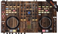 Pelli Denon DN -MC6000 | Legno 3 | Decalcomania protettiva | Pelli StyleFlip