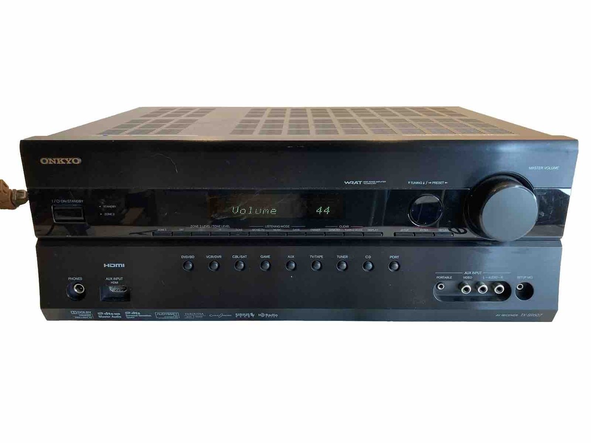 Onkyo TX-SR607 7.2 Channel 210 Watt Stereo Receiver HDMI For