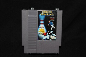 Championship Bowling NES Nintendo Authentic Tested Works! Cart Only