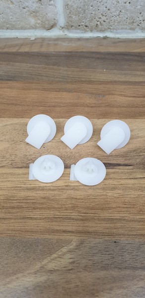 10x BMW porta clip morsetto 51411870718 e12 e28 e24