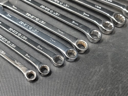 Armstrong Tools 15 pc 12 point Metric Combo Wrench Set 7-19mm & 21-22mm GMTK 52 - Picture 16 of 19