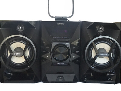 Sony MHC-EC619iP 120 Watts Music System, with Remote, Lightning connector, USB