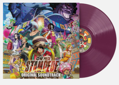 One Piece Stampede Luffy Vinyl Record Soundtrack LP Purple Kohei 