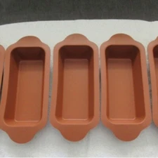 Ever Ocean Silicone Loaf Pan Subway Heating Tray Lot of 12 Soap Baking Bread