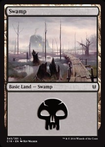 Swamp (345) Commander 2016