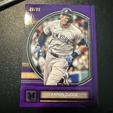 2025 Topps Museum Collection Aaron Judge Amethyst /99 Yankees