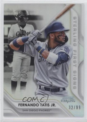 2020 Bowman Sterling First Signs 32/99 Fernando Tatis Jr #SFS-FTJ o7m