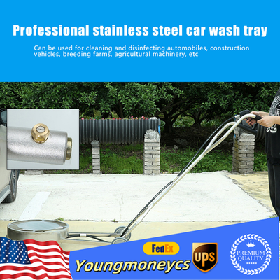 #ad 30.2L Pressure Washer 2 Nozzles Undercarriage Cleaner Under Car Chassis Cleaner $256.07