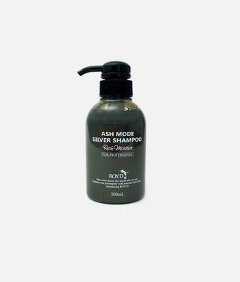 ROYD Color Shampoo Ash Mode Silver Shampoo Rich Moist For Professional 300ml