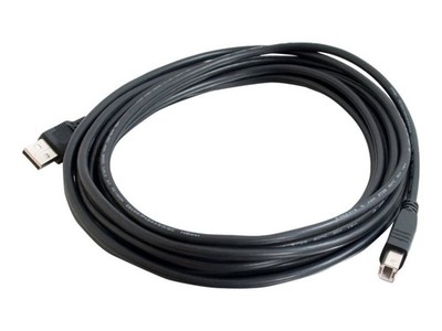 C2G 1m USB Cable A to B M/M USB-Kabel M zu Typ B M 2.0 1 m Schwarz