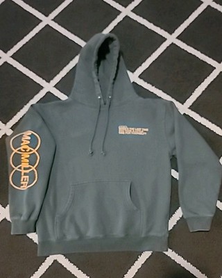 Mac Miller Official TAKE A LITTLE TIME HEAVYWEIGHT GREEN HOODIE Size Medium