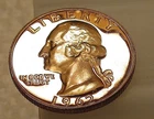 1962  Gem Proof Quarter 90% Silver ATTRACTIVE ORIGINAL  TONING  #421 ~ 1