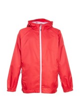 Boys Waterproof Hooded Rain Jacket Kids Outdoor Windbreaker Lightweight Rainc...
