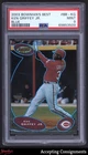 2003 Bowman's Best Blue #KG Ken Griffey Jr. 85/100 REDS PSA 9 MINT