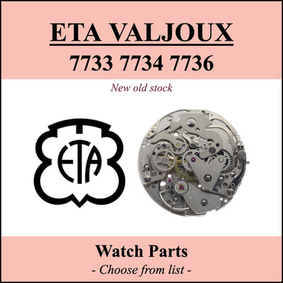 ETA Valjoux 7733 7734 7736 Uhrenteil - Dropdown-Liste [NOS] Watch part