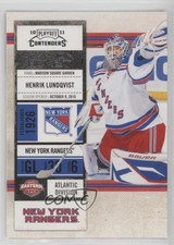 2010-11 Panini Playoff Contenders Henrik Lundqvist #72 HOF 02v3