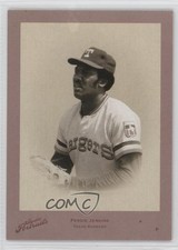 2005 Donruss Studio Portraits Estrellas Red Black & White /25 Fergie Jenkins 7ov