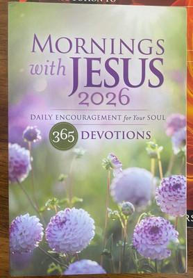 Mornings with Jesus 2026 Large Print: Daily Encouragement for Your Soul