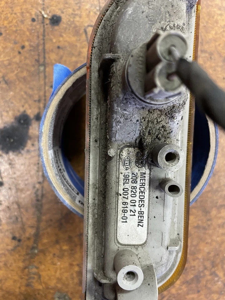 Luz de señalización delantera izquierda lado conductor mercedes-benz clk430 1999-2003 2088200121 Foto 4 de 4