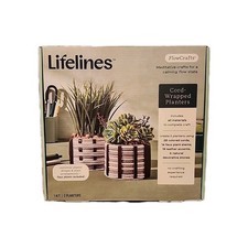 Lifelines Cord-Wrapped Planters Crafting Kit
