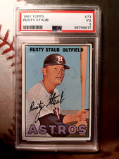 1967 Topps Rusty Staub #73 - PSA 3 VG - Houston Astros