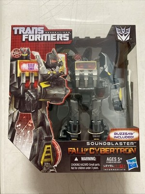 Transformers Generations Fall Of Cybertron SoundBlaster & Buzzsaw NEW SEALED