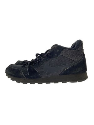 Men 10.0US Nike Md Runner 2 Mid /Runner Mid/Black/807406-001/Blk/Leather